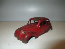 RENAULT JUVA QUATRE Rouge Red Rot en TOLE COQUE SEULE par CIJ Mecanique 12.5 cm