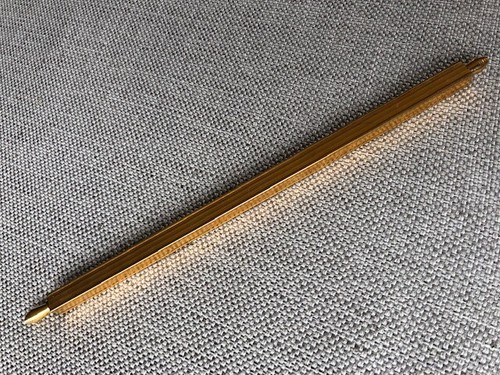 Gold starry règle stylo et - gold,