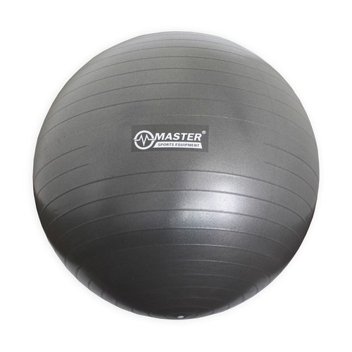 Ballon gymnastique gris - ballon, de