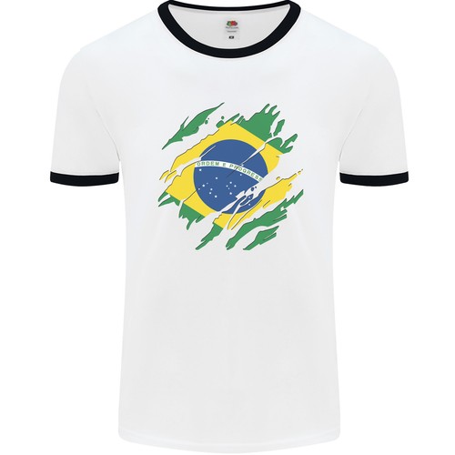 Shirt ringer homme drapeau - t-shirt,