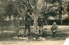 GOURIN Card A Lunch of Hunters