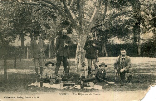 Carte gourin déjeuner de - carte, un
