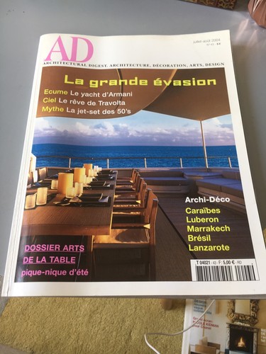 Magazine juillet août 2004 - ad,