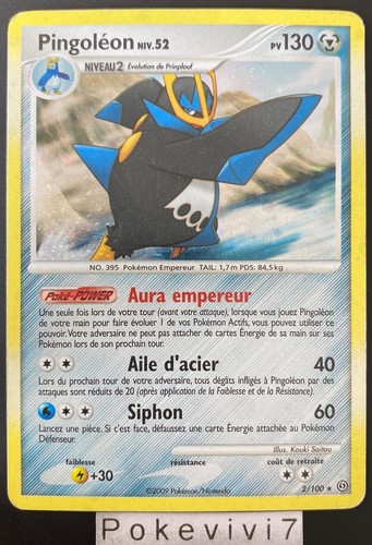 Carte pokemon pingoleon - carte, 2/100
