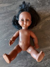 Ancienne poupée Vintage Gégé Noire CT 6 32 Cm 