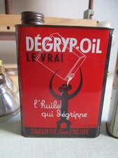 Ancien bidon d huile vintage