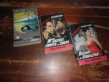 A VOIR ! LOT 3 ANCIENS ROMANS " ESPIONNAGE - L'AVENTURIER "  1962/66