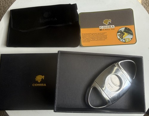Cohiba cigar cutter with - cohiba,
