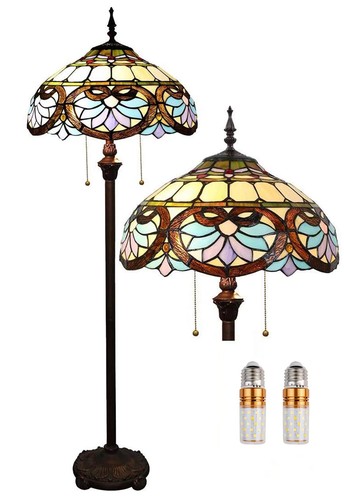 Lampadaire tiffany style - lampadaire,