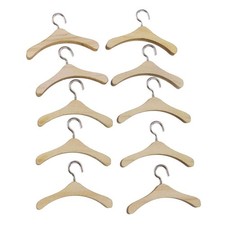 10 Pièces  Cintre en Bois