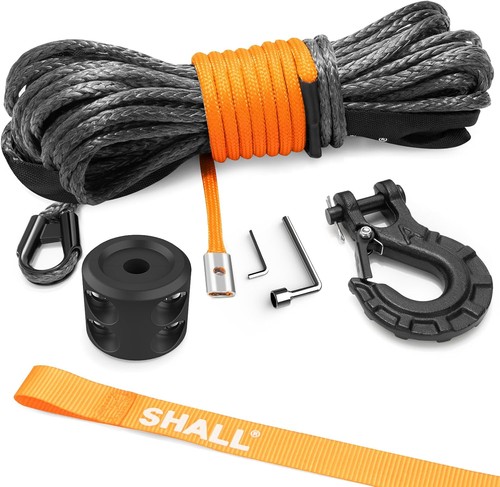 Corde synthétique treuil 76mm - synthétique,