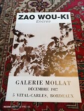 Zao WOU-KI :Encres Affiche