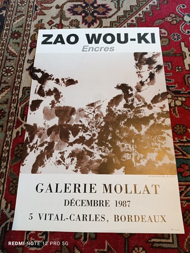 Zao wou encres - :encres, affiche
