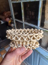 Corbeille Faïence De Langeais Epoque XIXe Siècle Longueur : 17cm