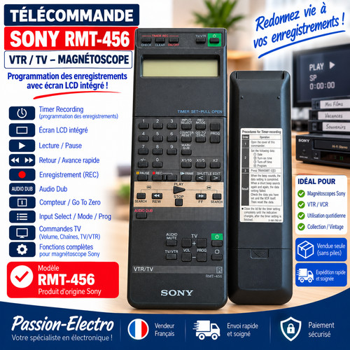 Télécommande originale sony - télécommande,