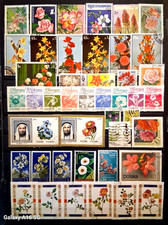 Lot de 44 Timbres Thématique "Fleurs" (THE 811)