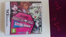 Jeu nintendo ds monster high lycée d enfer
