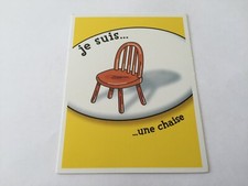 Carte je suis une chaise