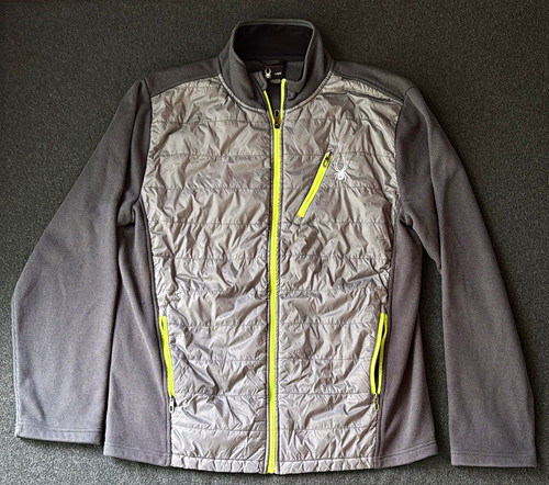 Spyder men gray full zip - spyder,
