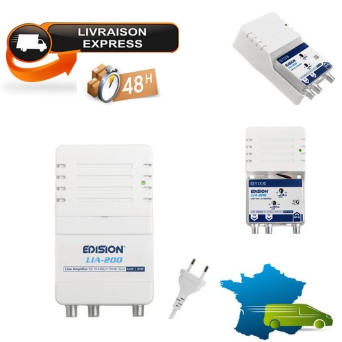 Edision lia 200 amplificateur - lia-200,