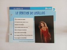 CARTE FICHE - DALIDA  Le