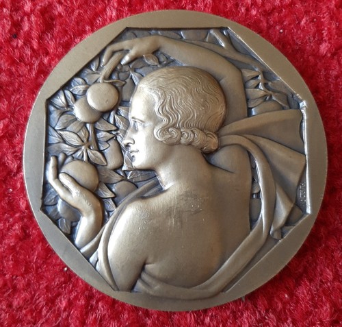 Medaille art deco cochet - ,