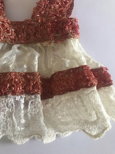 Vintage doll apron blouse top - vintage,