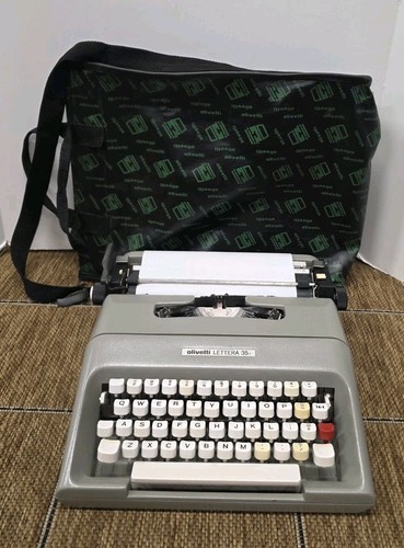 1970s olivetti lettera - lettera, 35l