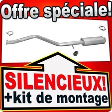 Silencieux intermédiaire pour - intermédiaire,