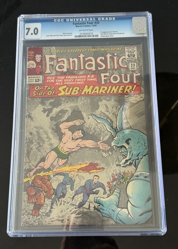 Fantastic four cgc - cgc, 7.0