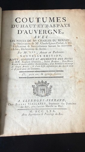 Coutumes haut bas pays - et,