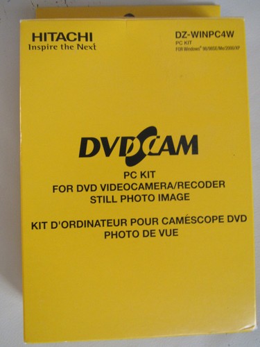 Hitachi dvd cam kit - hitachi, pc