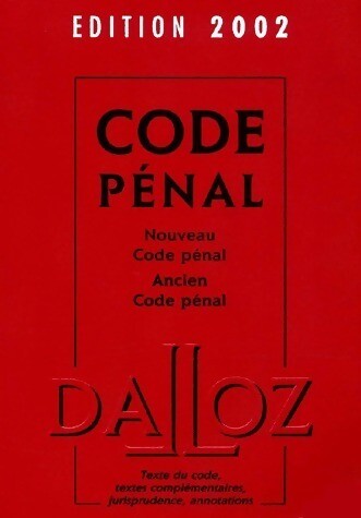 Code pénal 2002 inconnu - code,
