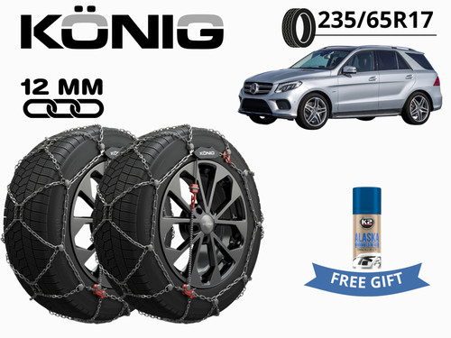 Chaines neige konig - konig, 12mm