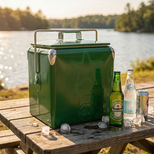 Heineken 13l 14qt - heineken, metal
