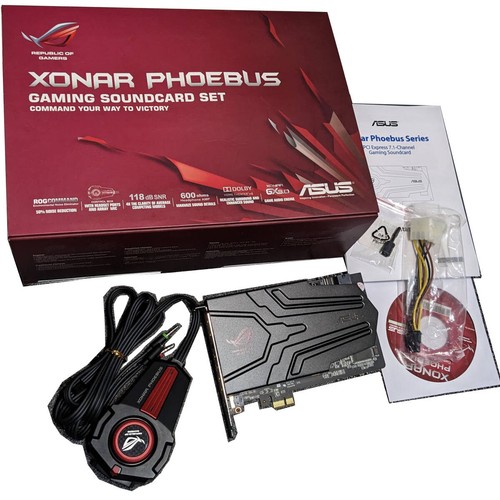Carte son asus rog xonar - rog,