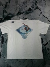 Oxbow Tee Diabolo Fun Surf Windsurf School Oleron Island France Vintage 90s Plan