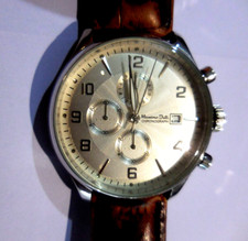 Mtr ITALIENNE  MASSIMO DUTTI CHRONOGRAPHE A DATE MASCULINE  ,TBEG & FONCTIONS