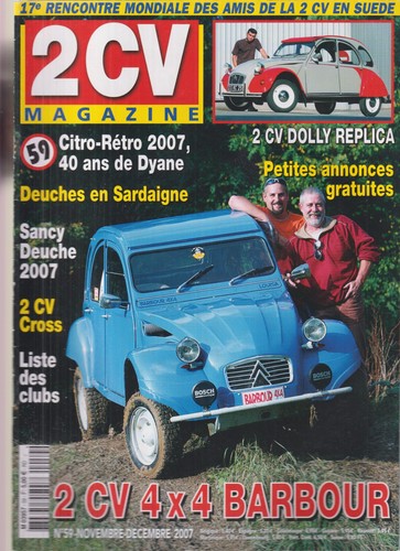 2cv magazine dolly - 2cv, n°59