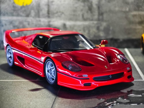 Ferrari f50 rouge red - (1995),