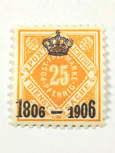 Timbre allemagne wurtemberg - timbre,