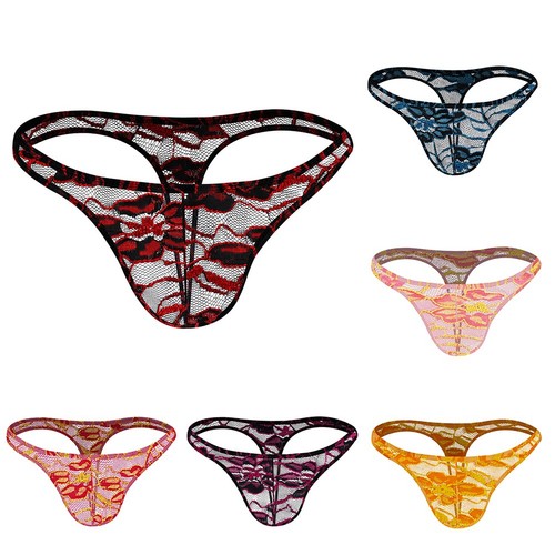 String transparent dentelle