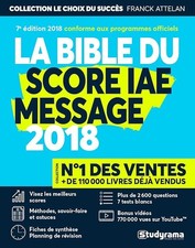 La bible du score iae message