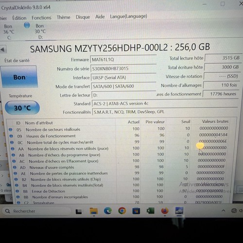 Samsung ssd interne 256 - interne,