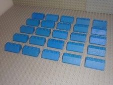 25 x LEGO Bleu Slope Brick ref 3037 / Set 322/1082/4536/733/980/3739/610/318/376