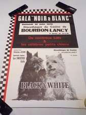 Affiche " Gala noir et blanc -