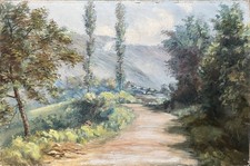 Tableau HST "Paysage avec