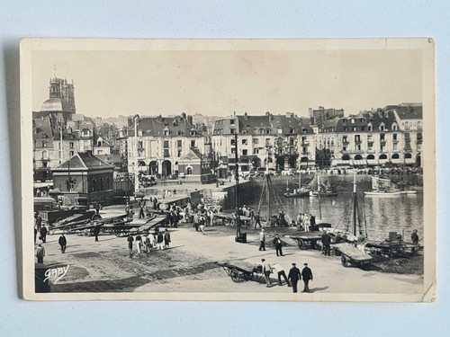 Carte postale dieppe - carte,