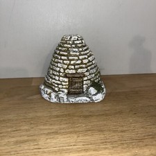 Décor Crèche Boîte Maison Hutte Ronde Provençale Santon Girault