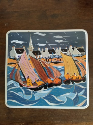 Ancienne boite métallique - , de